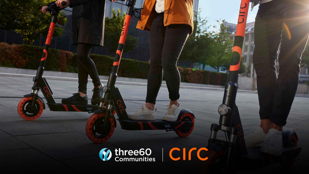 Three60 Communities introduce Circ e-scooters to various communities in Abu Dhabi