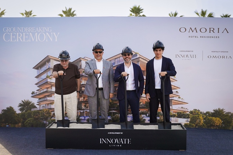Innovate Living Breaks Ground On Omoria Private Residences At Dubai Islands