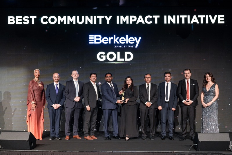 Berkeley Services Wins Gold for Best Community Impact Initiative at the Employee Happiness Awards 2026 Berkeley Services Wins Gold for Best Community Impact Initiative at the Employee Happiness Awards 2026